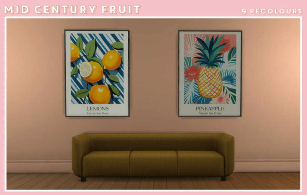 Fruity Painting Decor