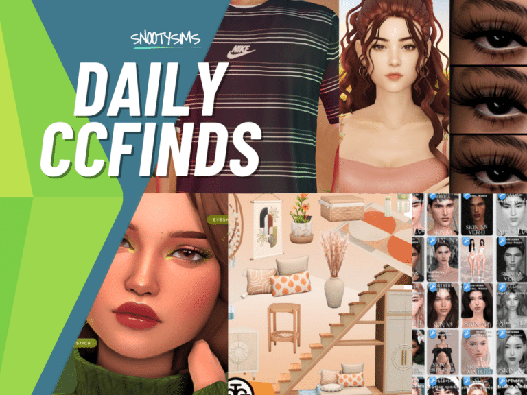 💖 Daily CC Finds by SnootySims