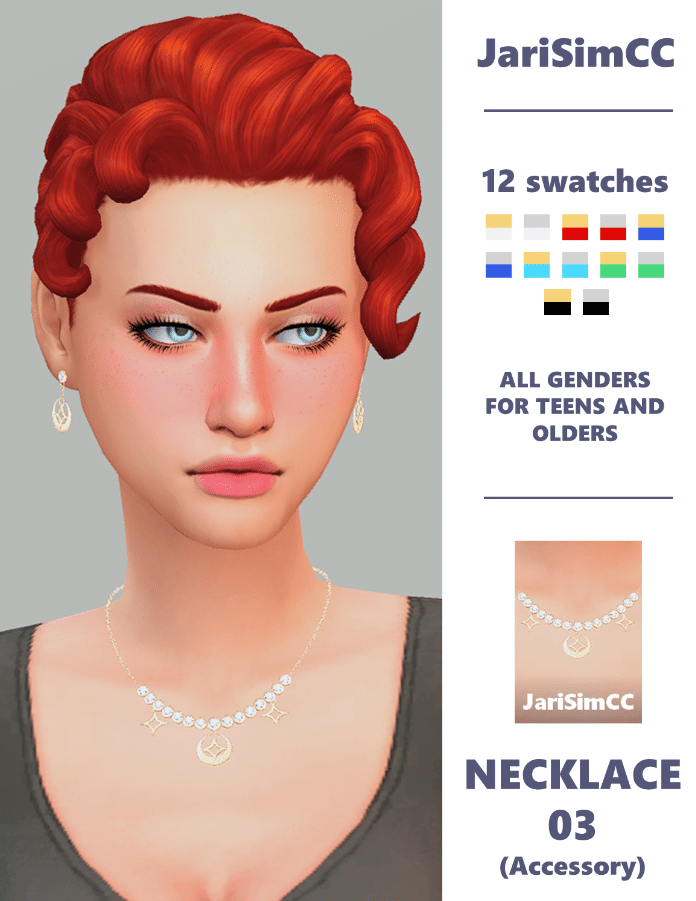 Luxurious Earrings and Necklace Set [MM]