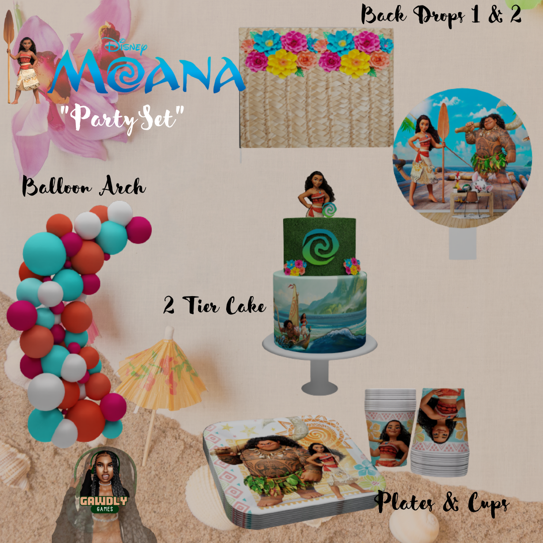 Moana Party Set