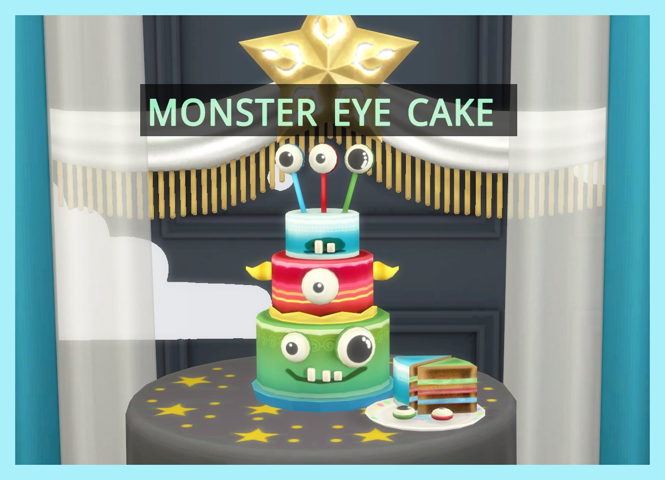 Monster Eye Cake