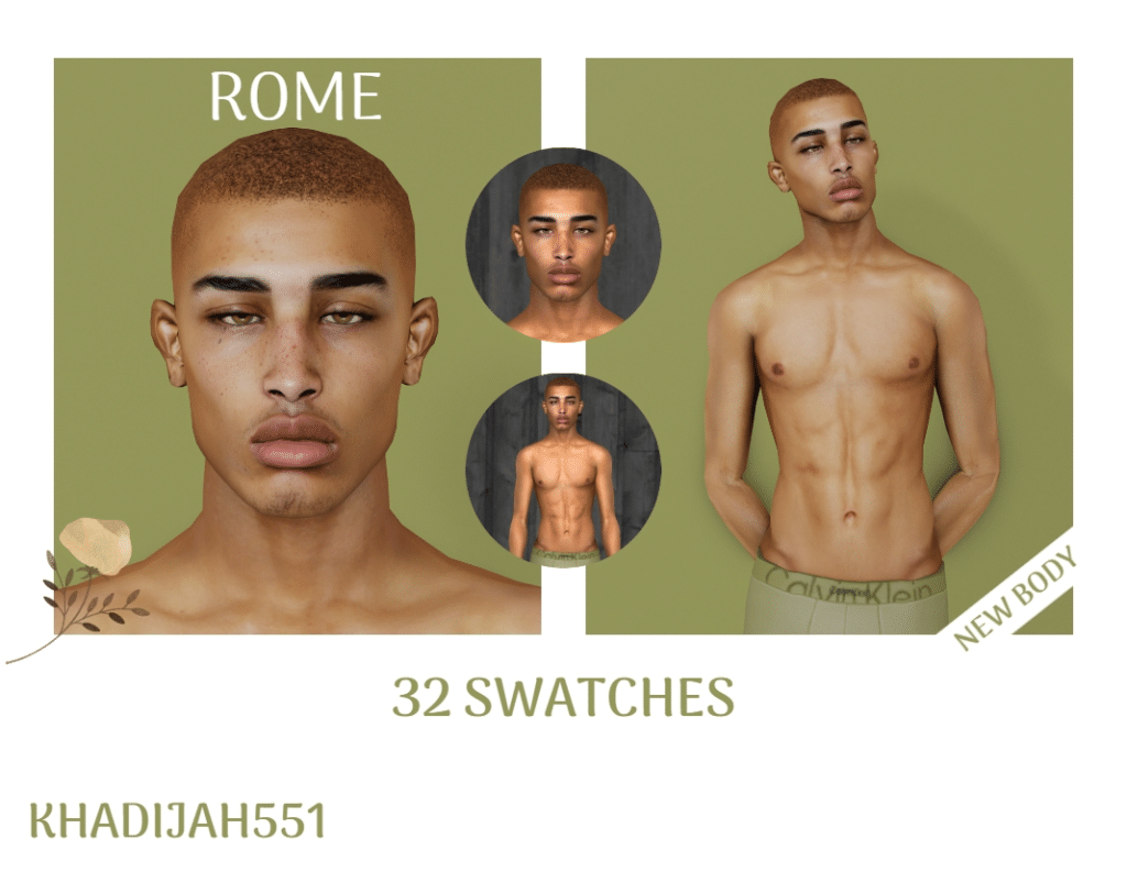 Rome Light Skin Details with Overlay