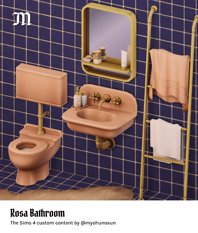 Rosa Bathroom Set