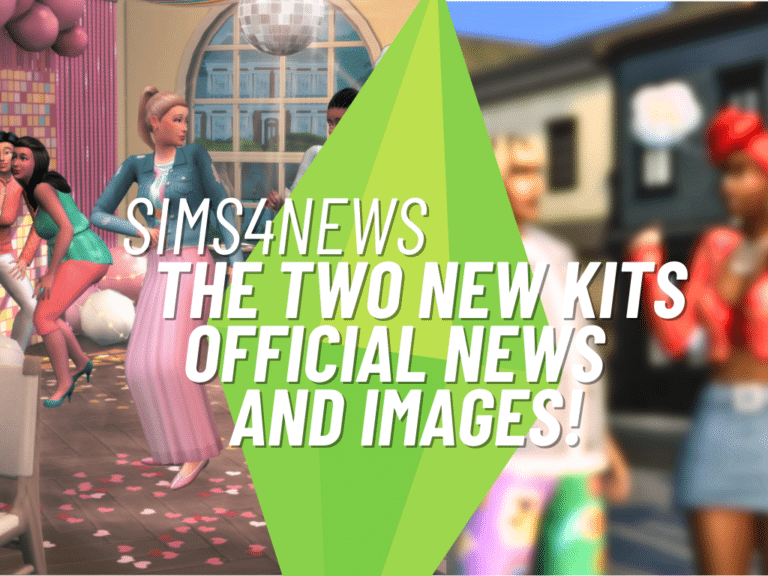 The Official News and Images of The Two New Kits Of The Sims 4!