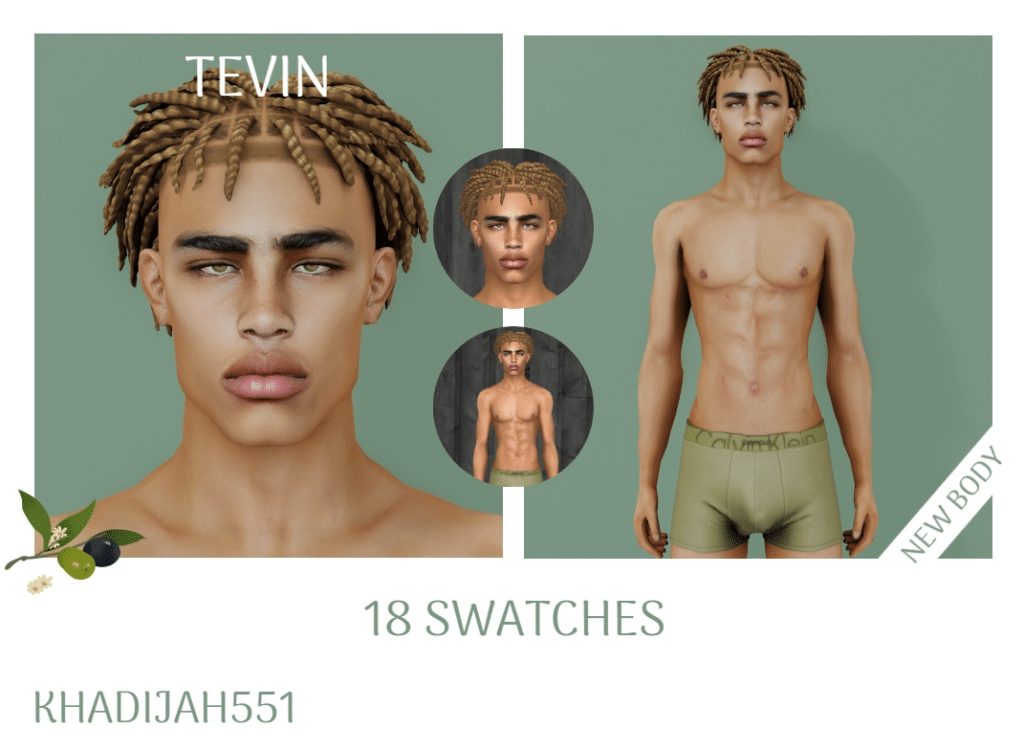 Tevin Light Skin Detail with Overlay
