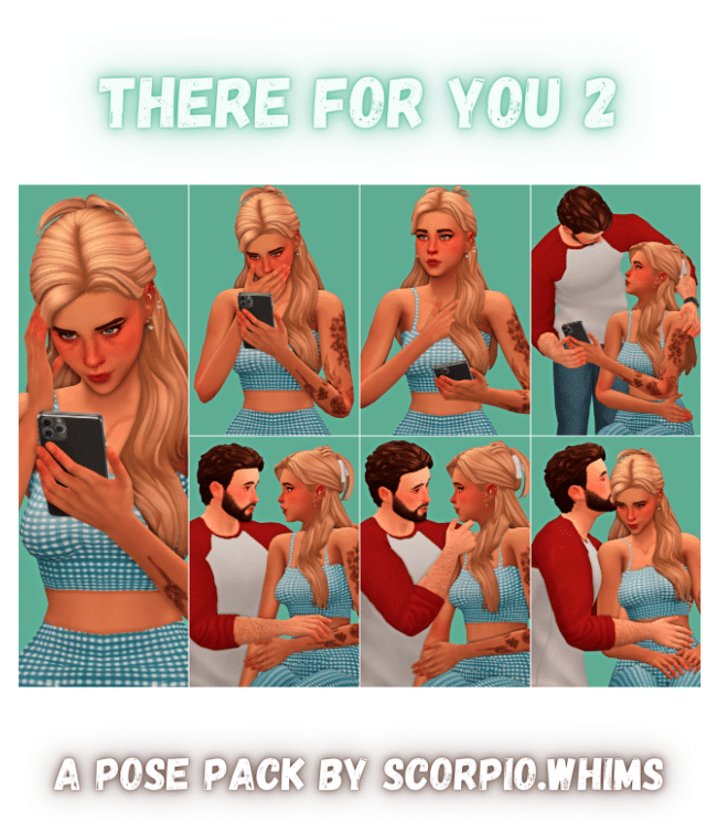 There For You Couple Pose Pack
