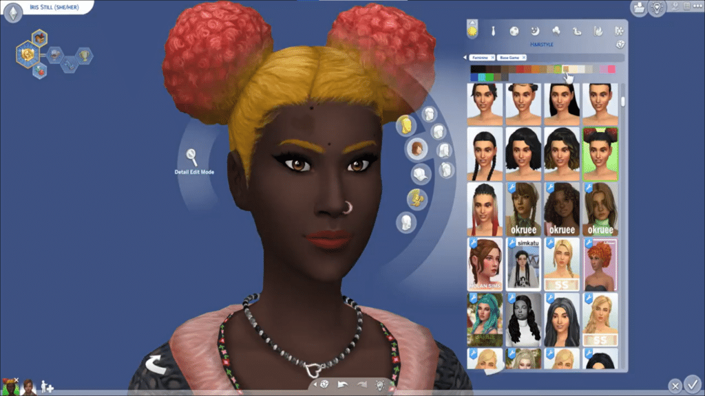 New Hair Colors From The Sims 4's Latest SDX Drop!