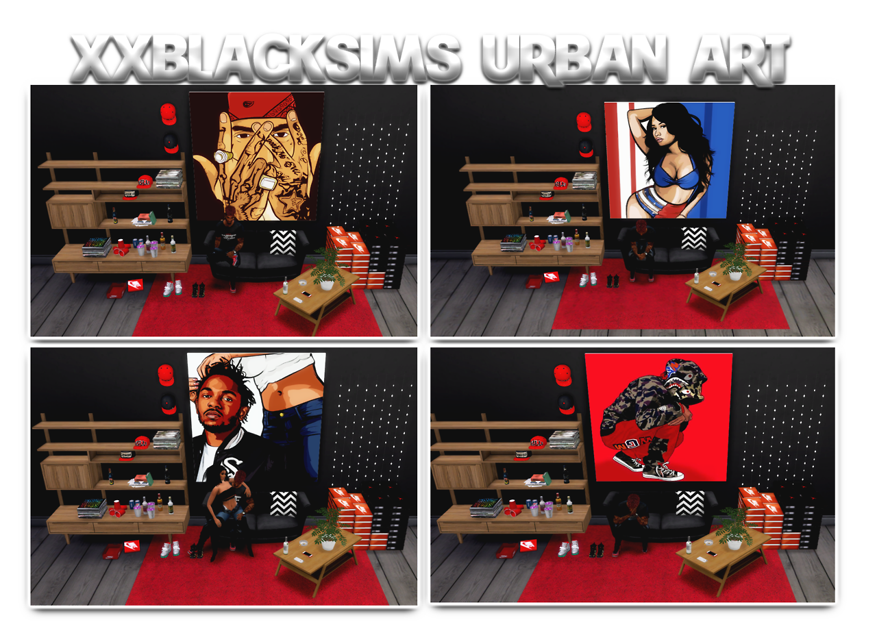 XxBlackSims Urban Art