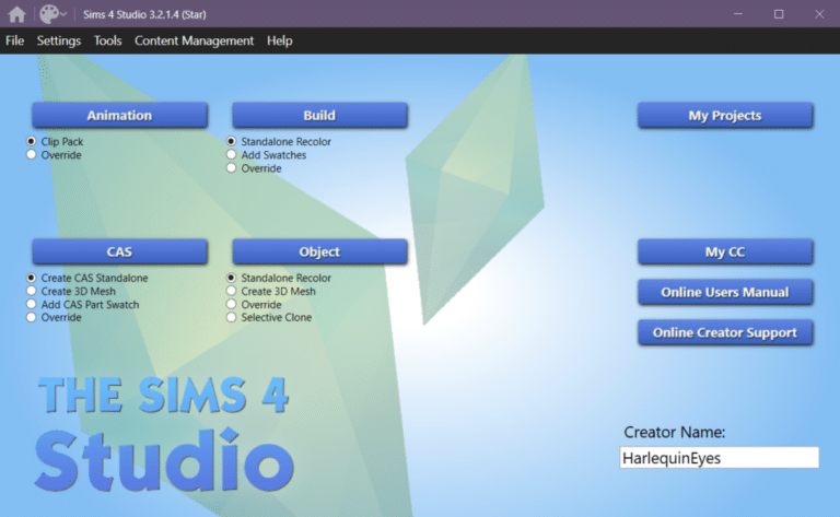 Download Sims 4 Studio – Cc Sims 4 Application – PSINRK