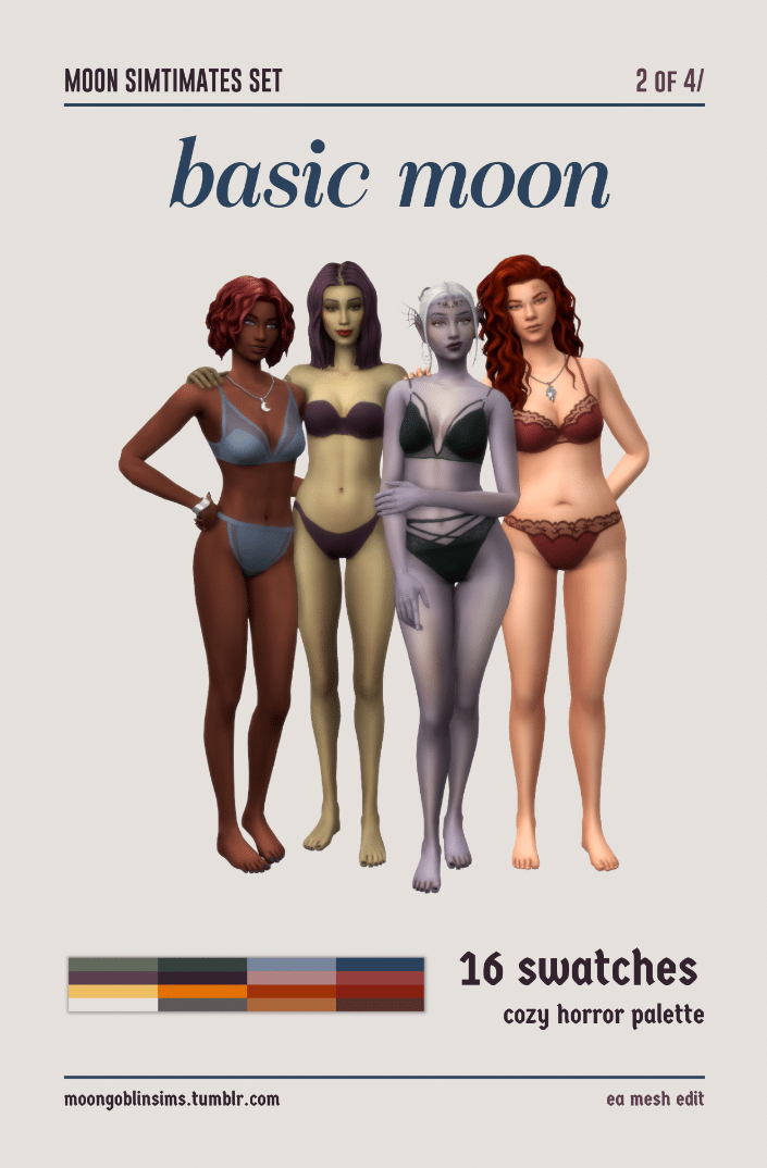 Basic Moon Set (Lingerie) [MM]