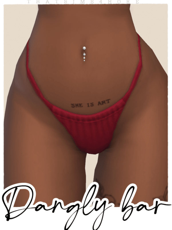 Belly Piercing Mini Collection by thatsims4hore