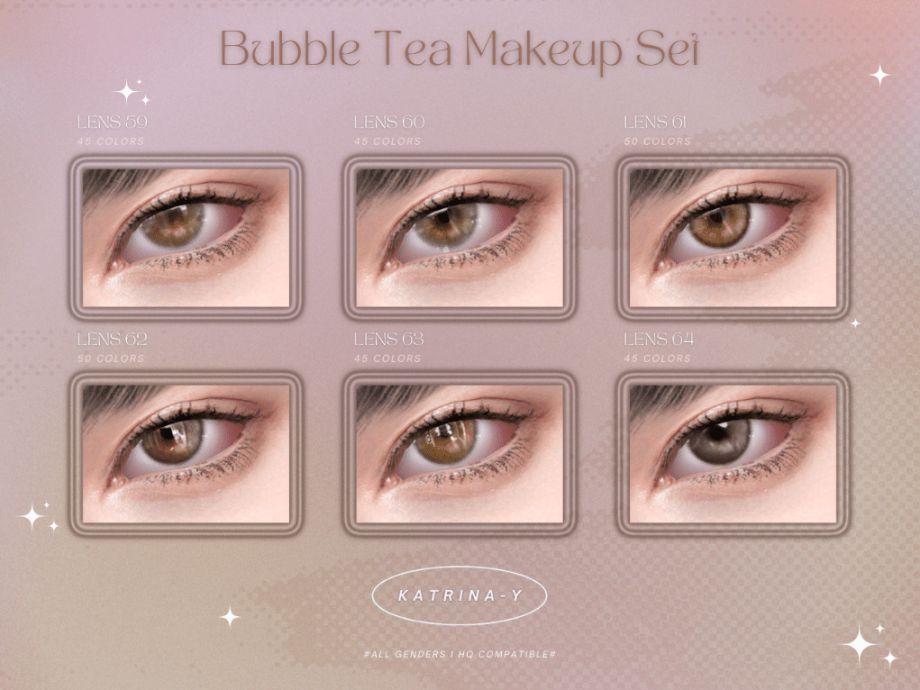 Bubble Tea Makeup Set by katrina-ysims