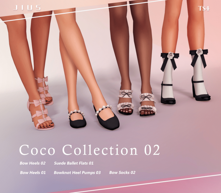Coco Collection 02 (Heels/ Flats/ Pumps/ Socks/ Shoes)