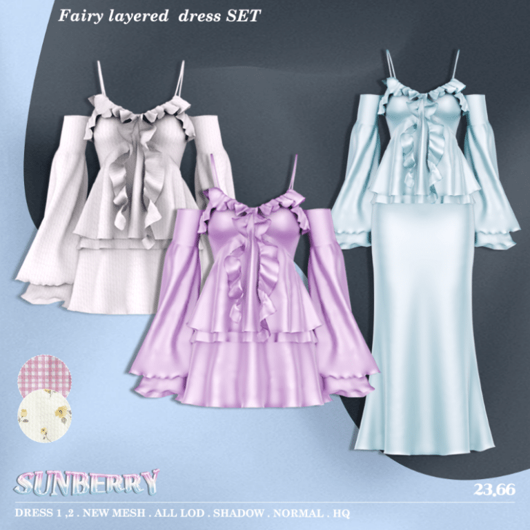 Fairy Layered Dress Set [Alpha]