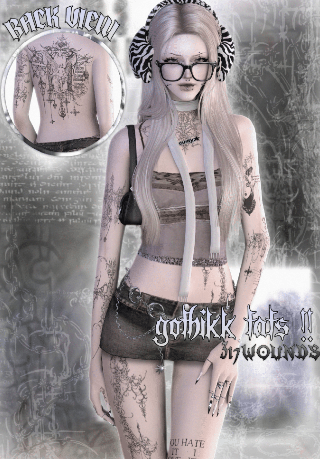 Gothikk Tats by 317wounds