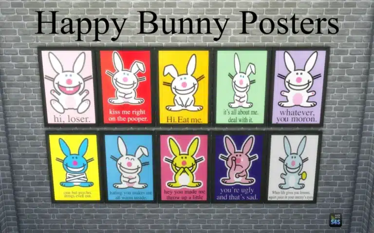 Happy Bunny Posters