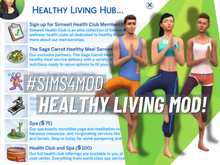 Pursue Fitness And Wellness With The Healthy Living Mod!
