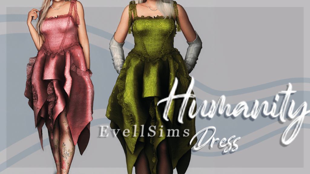 Humanity Dress by Evellsims