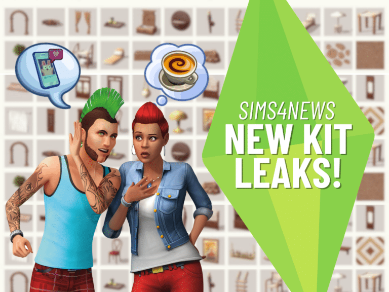 This Just In: Kit Leaks For Upcoming Sims 4 Content!