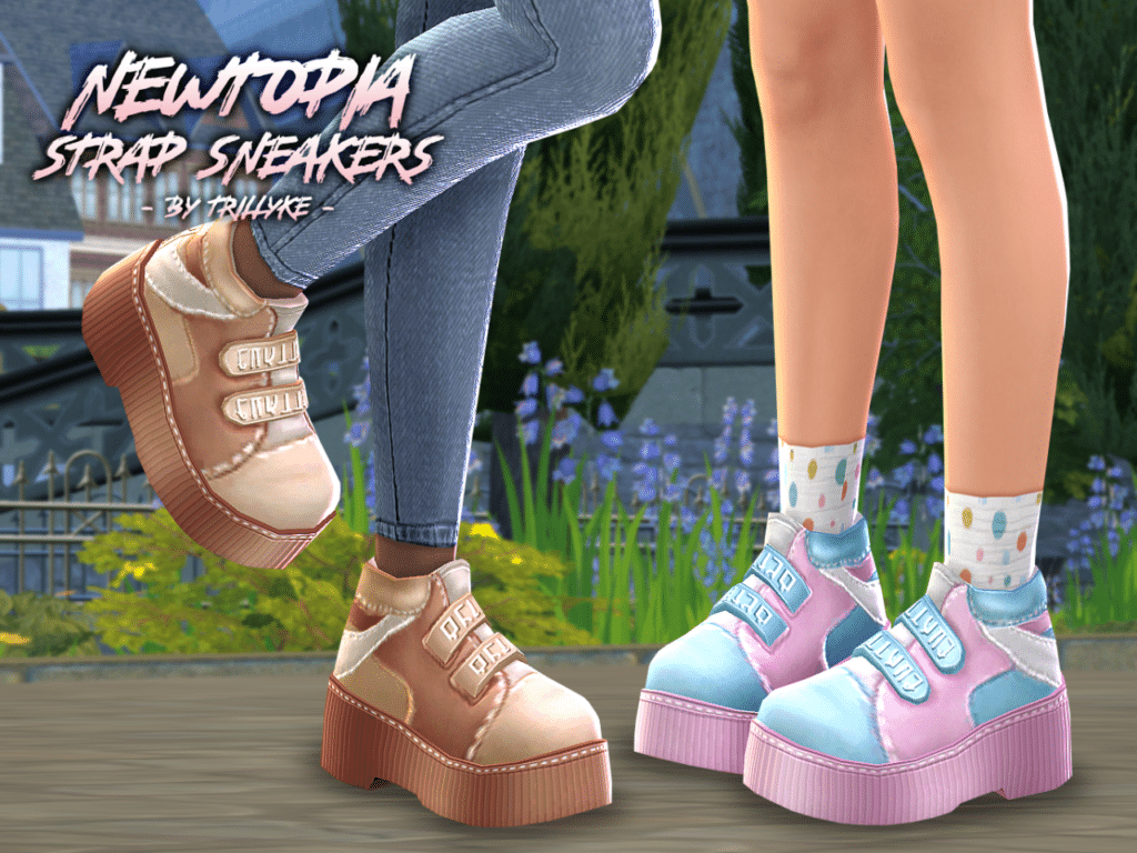Newtopia Strap Sneakers