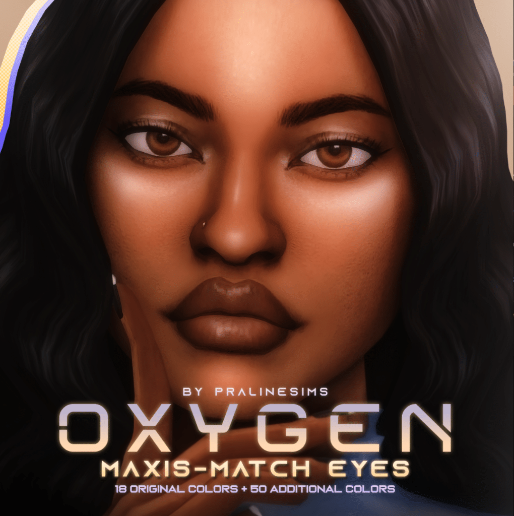 Oxygen Maxis Match Eyes by Pralinesims