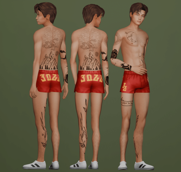 Nature Tattoo Set by SNOOTYSIMS