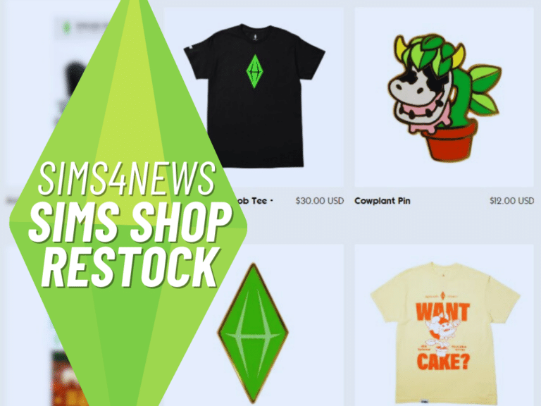 The Sims Shop Has Been Restocked!