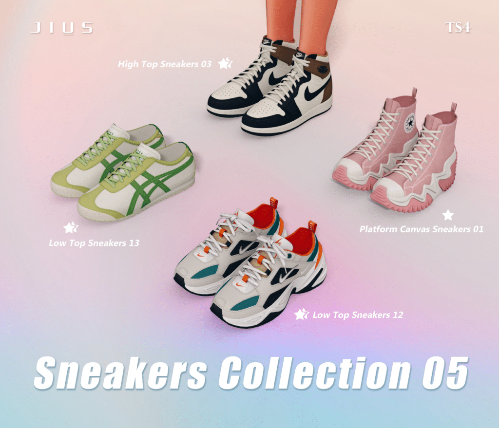 Sneakers Collection 05 by Jius Sim
