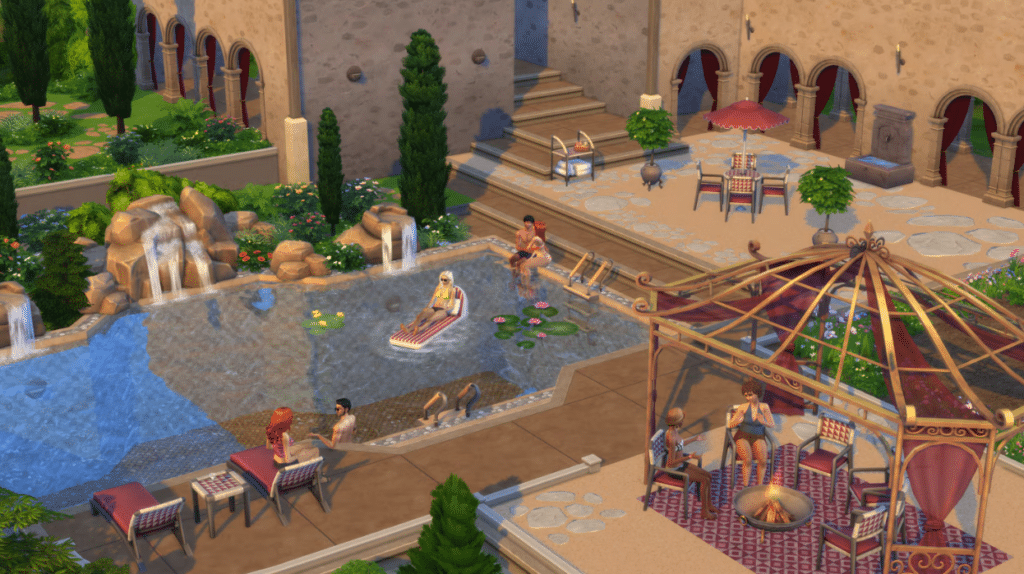 The Sims 4 Riviera Retreat