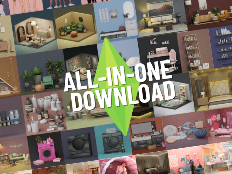 ALl-IN-ONE – One Click Download of all SnootySims CC