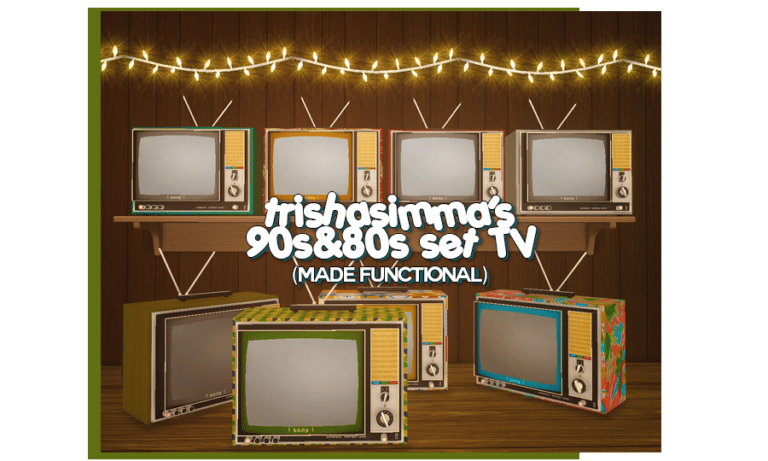 trishasimma’s 90s&80s set tv made functional