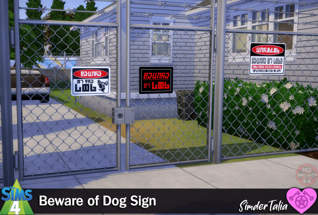 Beware of Dog Sign by simdertalia