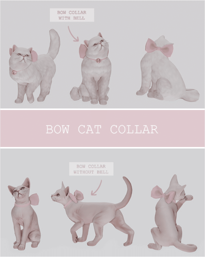 Bow Cat Collar