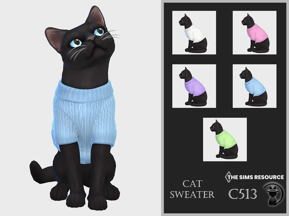Cat Sweater C513