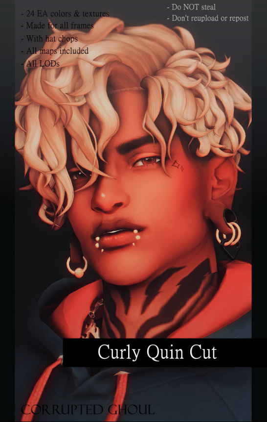Curly Quin Cut by o0corruptedghoul0o