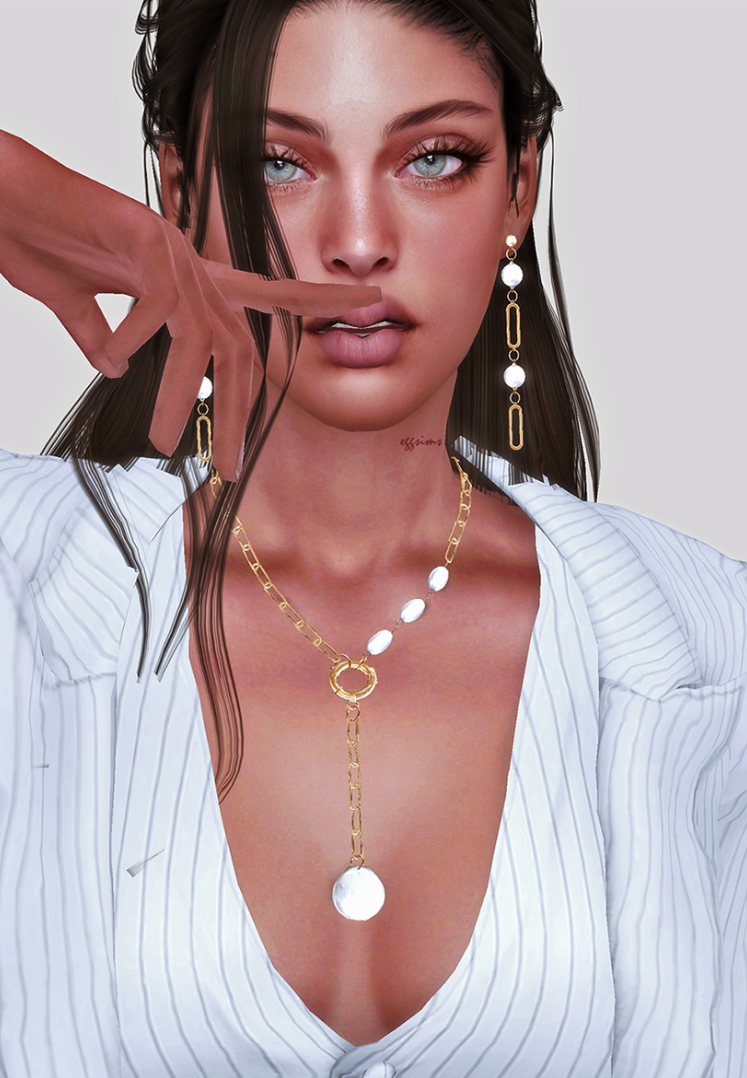 Deserved PRIDE Accessories Set (Necklace/ Earrings) [Alpha]