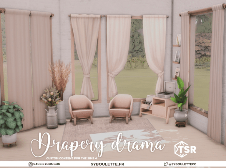 Drapery Drama Set (Curtain) [MM]