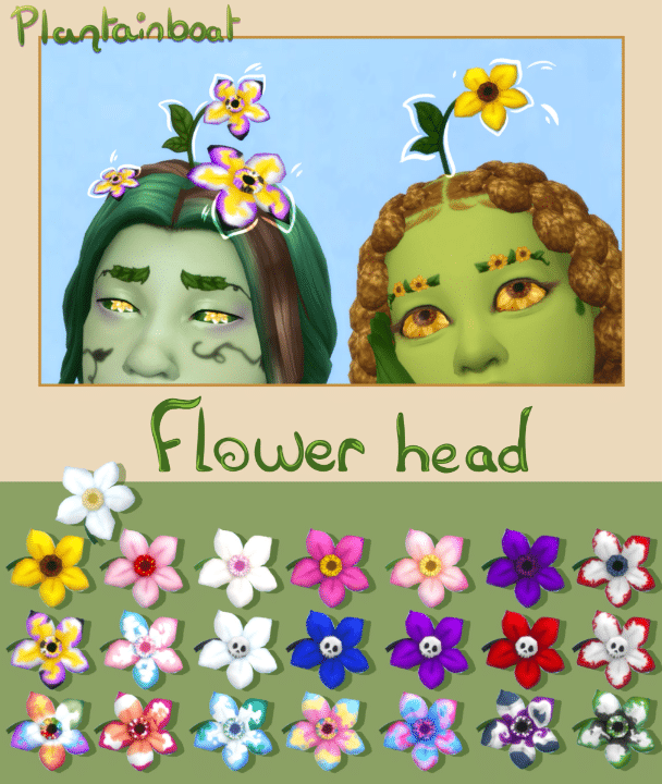 Flower Head by Plantainboat