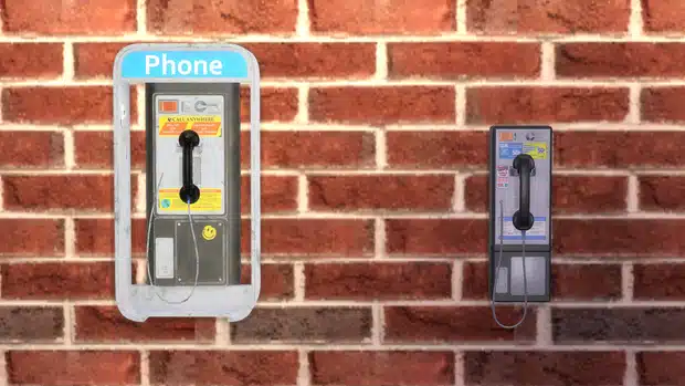 Functional Pay Phone