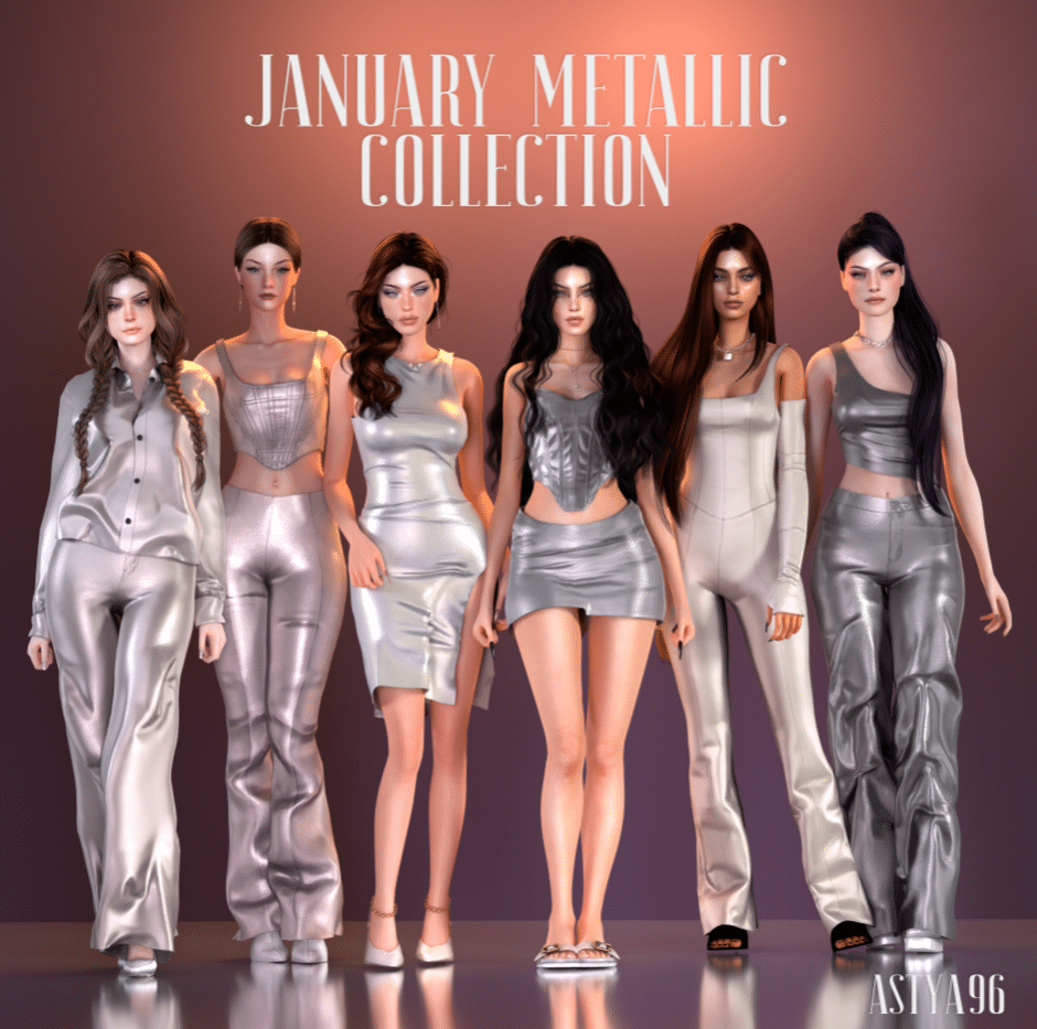 January 2024 Metallic Collection by astya96