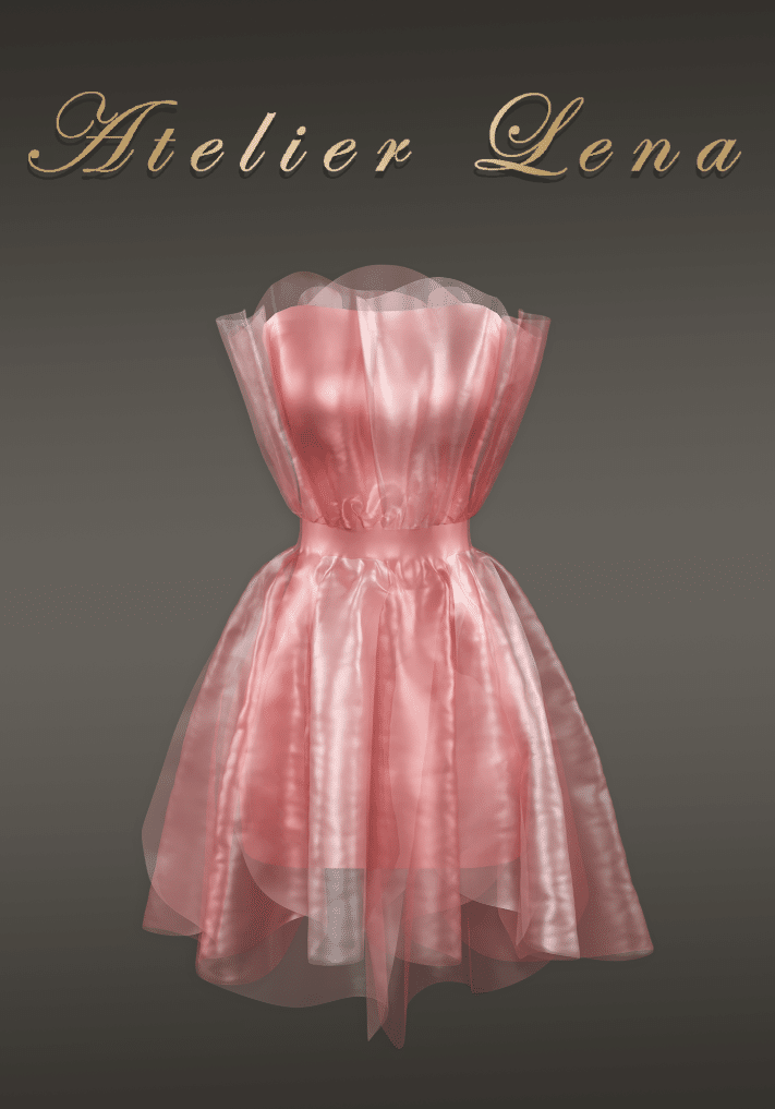 Petal Mini Dress by atelierlena
