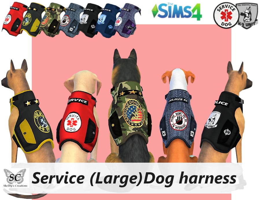 Service (Large) Dog Harness