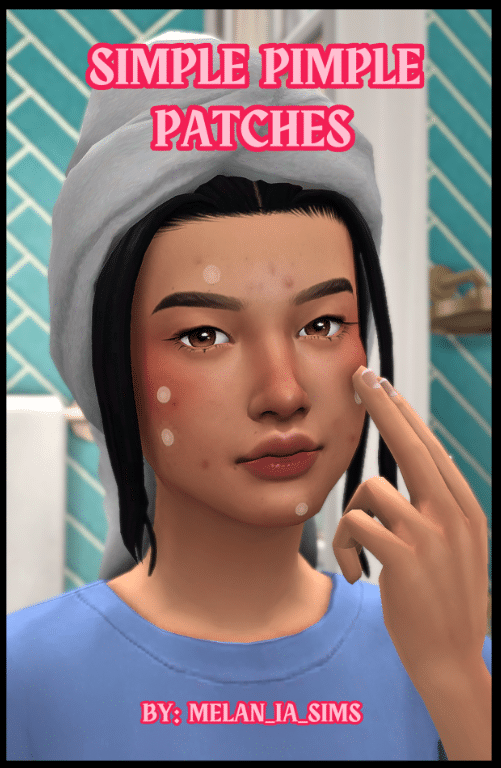 Simple Pimple Patches by melan_ia_sims