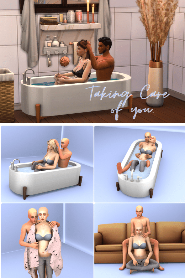Taking Care of You Pose Pack by rosiesimsie