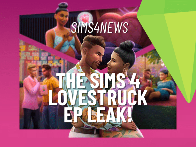 Latest Leaks: The Sims 4 Lovestruck EP!