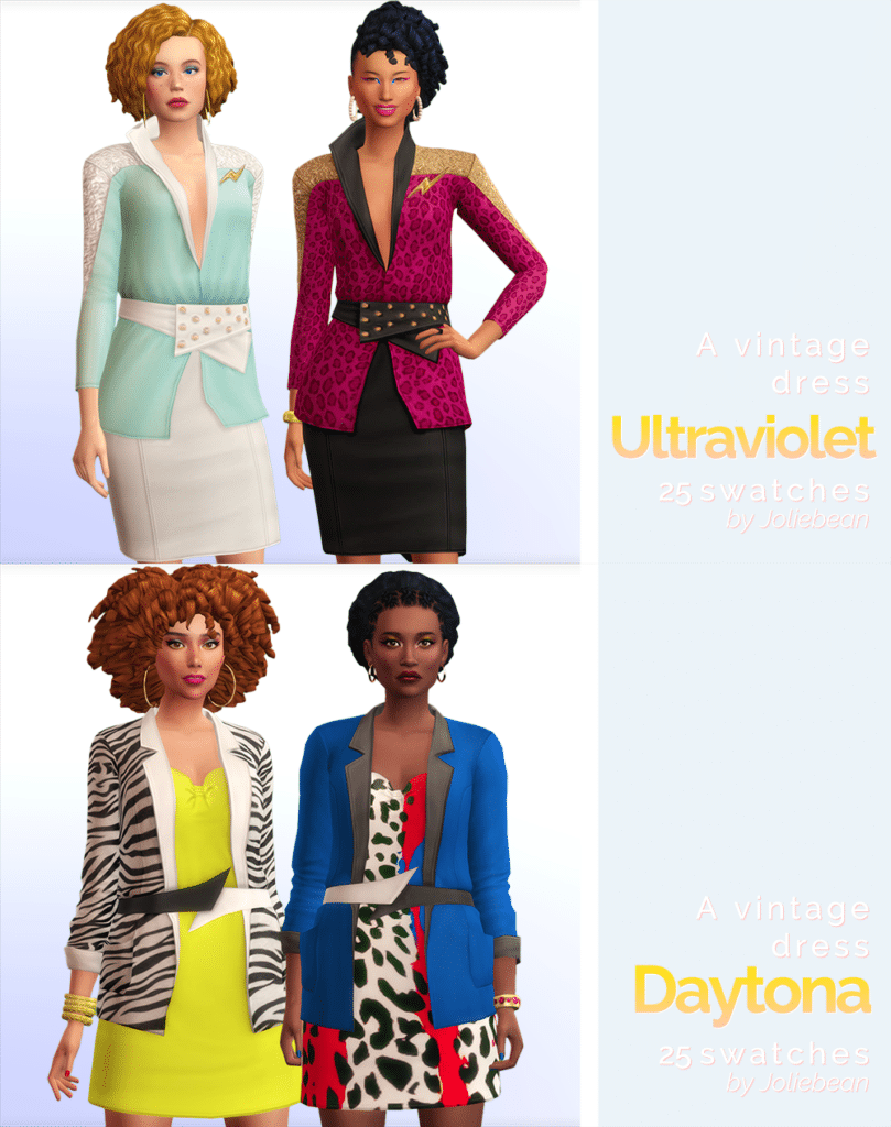 Ultraviolet & Daytona Dresses