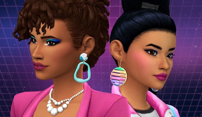 80s - Inspired Earrings