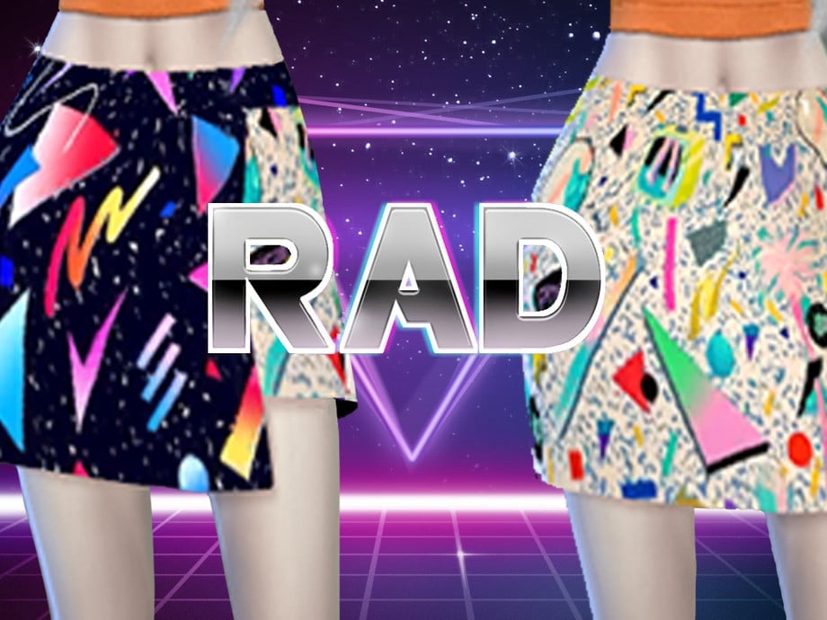 80s Rad Skirt