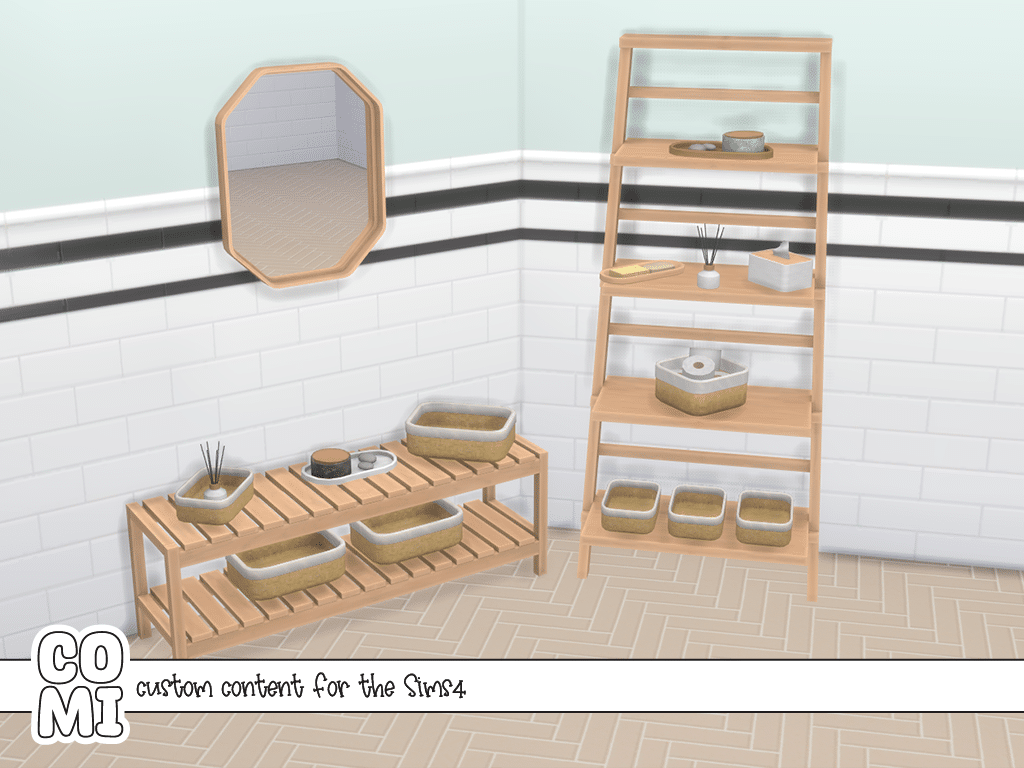 Bathroom Set by Comiko