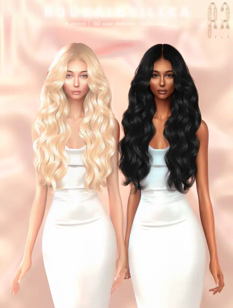 Bougainvillea Hairstyle [Alpha]